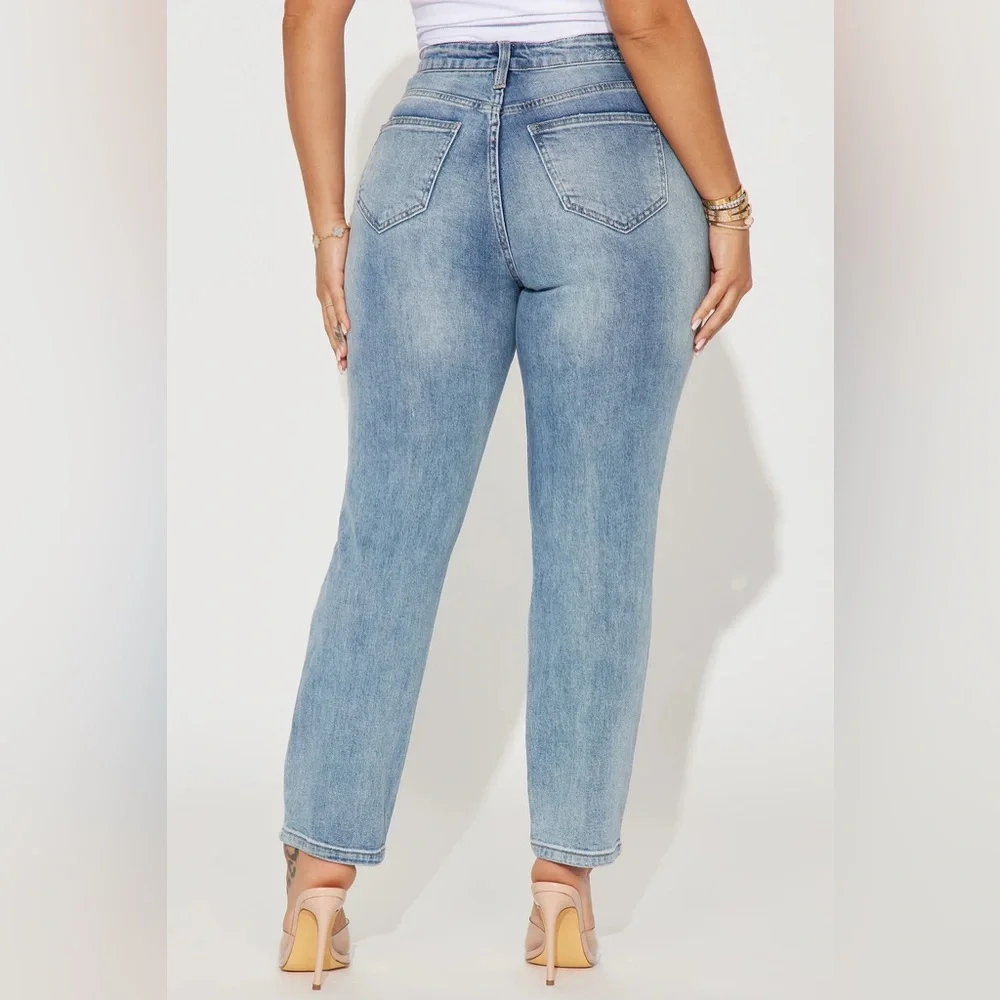 ❥𝐞𝐮𝐧𝐢𝐧𝐚: Super High Rise Mom Jean Ankle - Picture 5 of 10